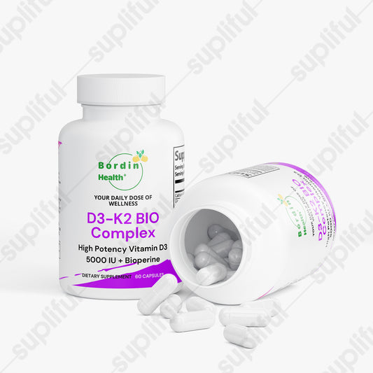 Vitamin D3 K2 and Bioperine