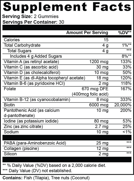 Hair, Skin & Nails Gummies