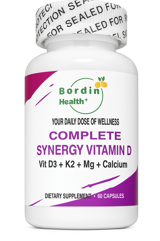 PREMIUM VITAMIN D3 complex with Calcium, Magnesium & Vit K - Bordin Health™ Store
