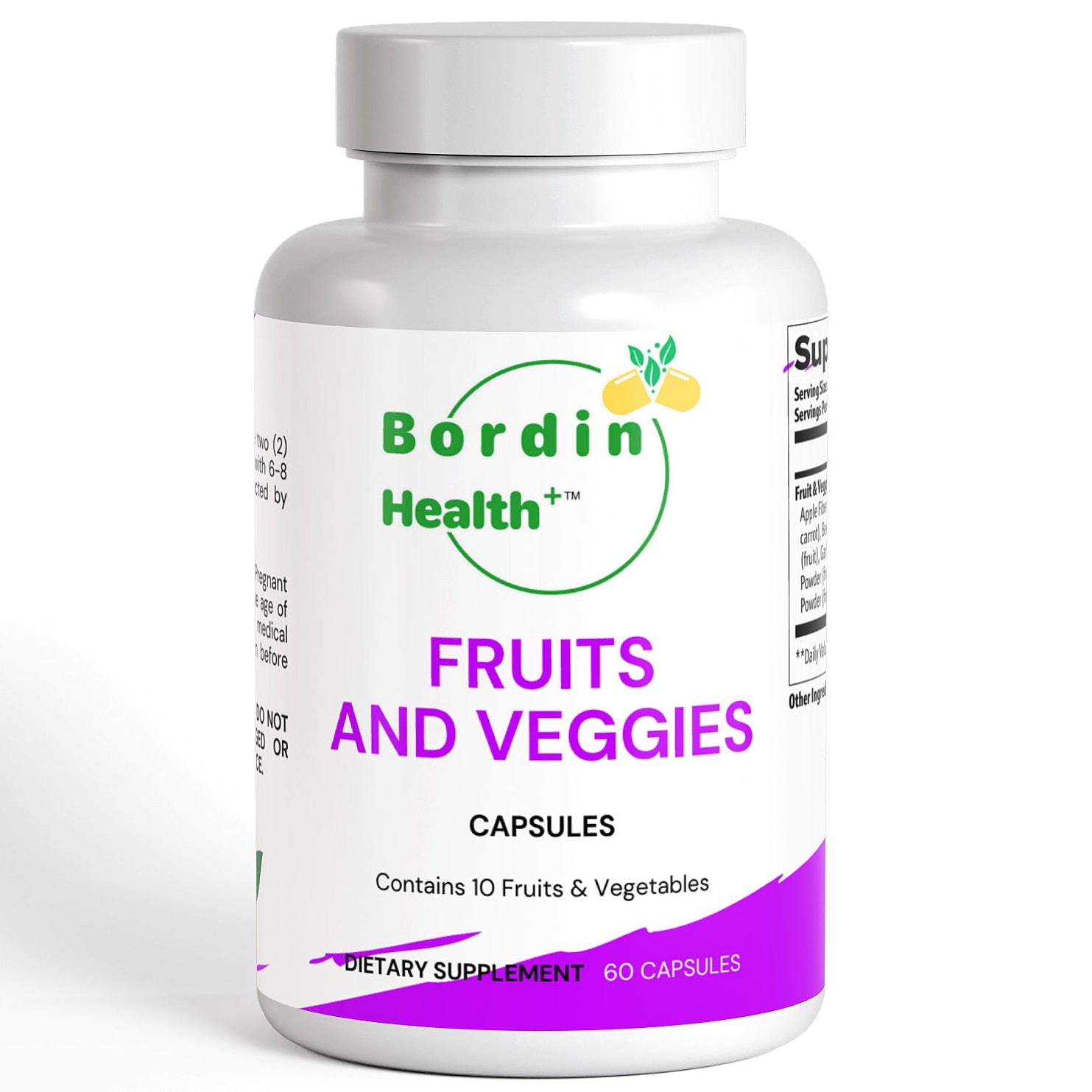 Fruits and Veggies - Bordin Health™ Store