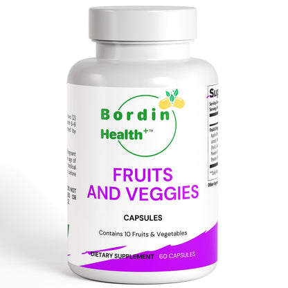 Fruits and Veggies - Bordin Health™ Store