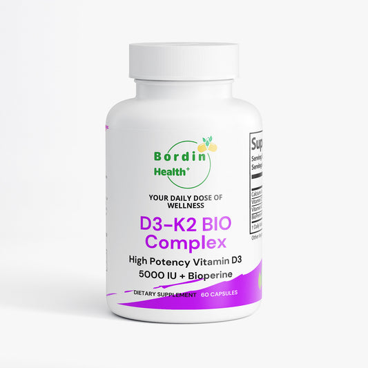 Vitamin D3 K2 and Bioperine
