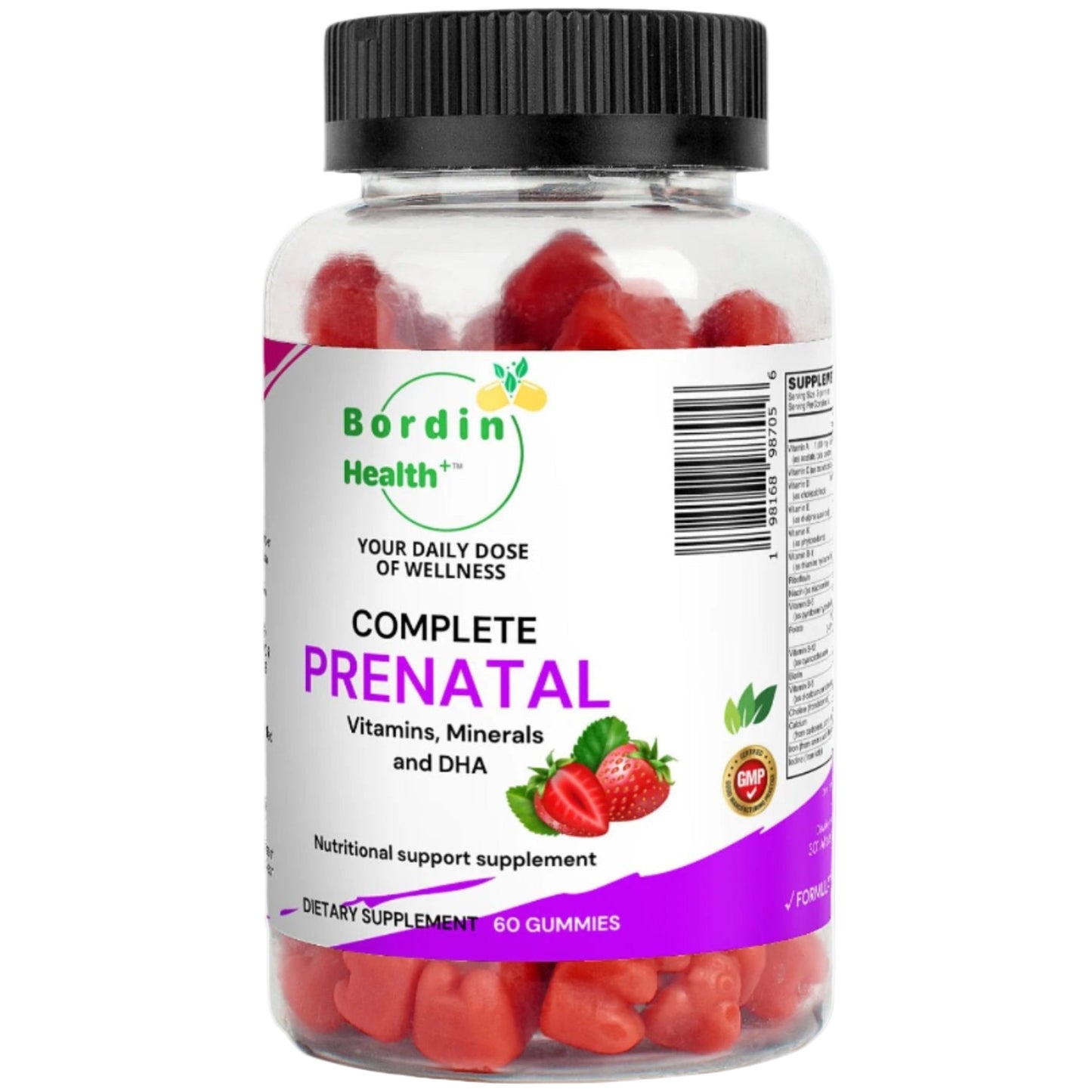 Complete Prenatal Vitamins, minerals and DHA - Bordin Health™ Store