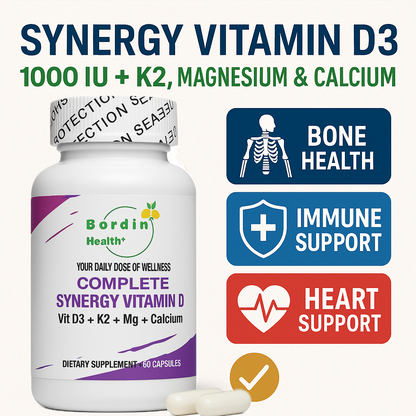 PREMIUM VITAMIN D3 complex with Calcium, Magnesium & Vit K